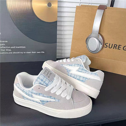 Damen Sneaker Retro Lässig Atmungsaktiv Mit Dämpfung