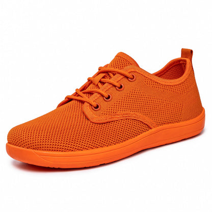 Damen Sneaker Atmungsaktiv Elastisch Leder Schuhe