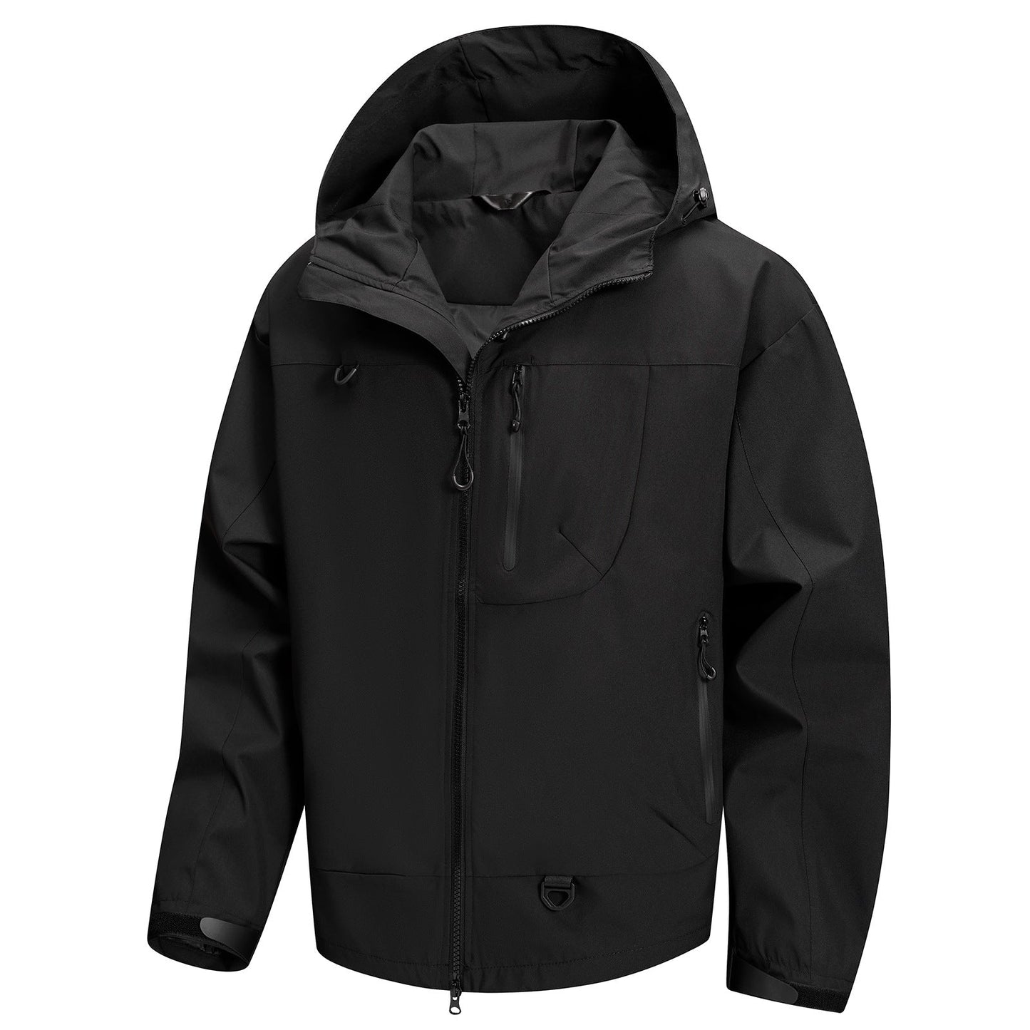 Wasserdichte Herrenjacke Outdoor Freizeitjacke mit Taschen