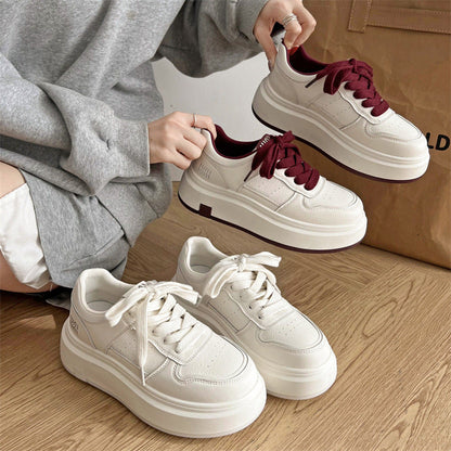 Damen Sneaker Plateau Sportschuhe Komfortabel Ergonomisch