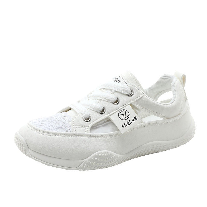 Damen Freizeitschuhe Atmungsaktiv Florales Netzdesign Sneaker