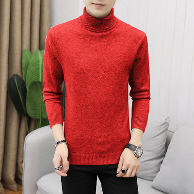 Herren Pullover Rollkragen Merinowolle Fein Eleganter