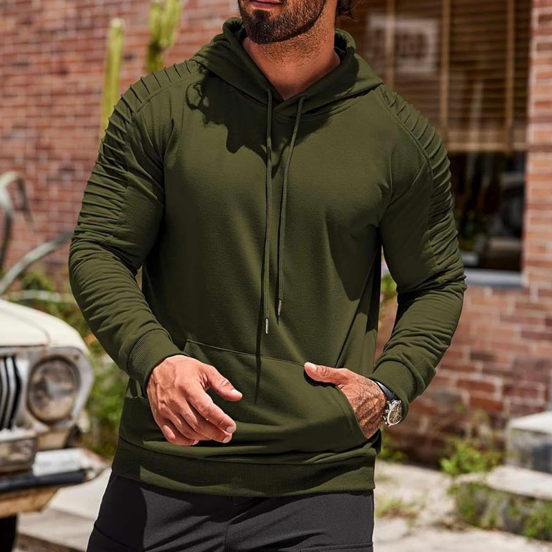 Herren Sport Hoodie Funktionell atmungsaktiv Modern