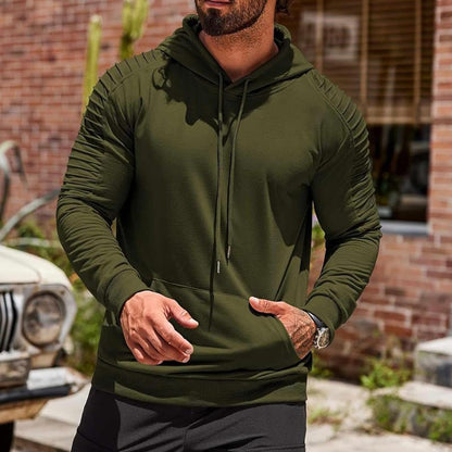 Herren Sport Hoodie Funktionell atmungsaktiv Modern