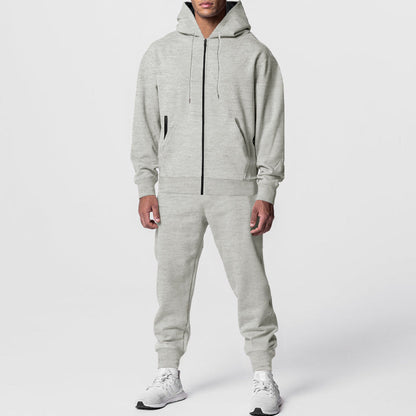 Herren Hoodie-Set Sportlich Atmungsaktiv