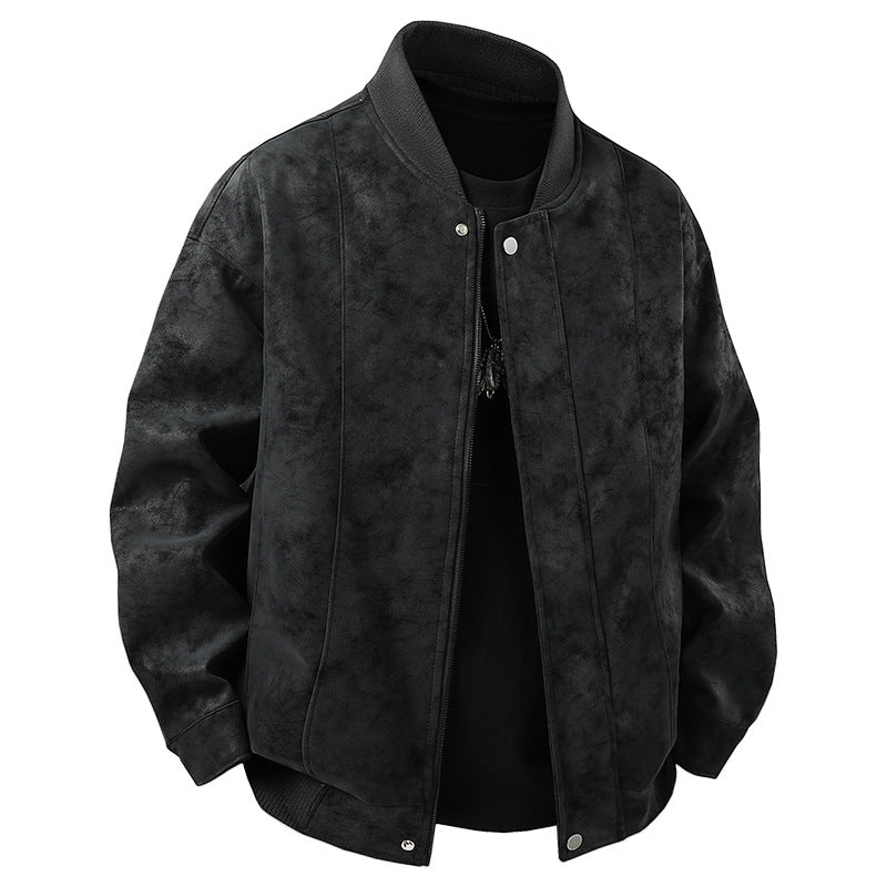 Herren Bomberjacke Weich Bequem Tragekomfort Casual