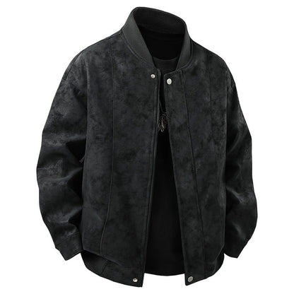 Herren Bomberjacke Weich Bequem Tragekomfort Casual