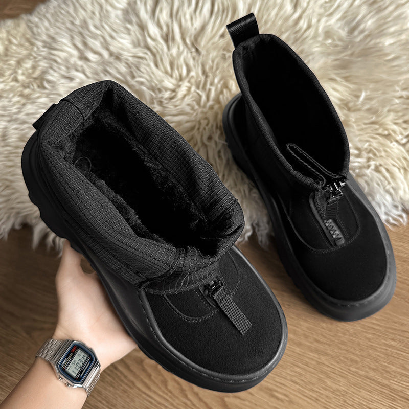 Damen Winterstiefel Warm Fütterung Rutschfest