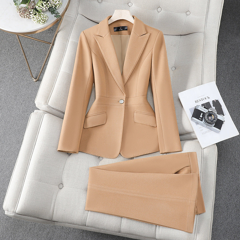 Moderne Business Blazer Hosenkombi Damen