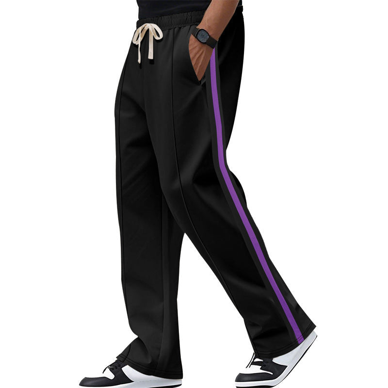 Herren Sporthose Urban Style Mit Kontraststreifen