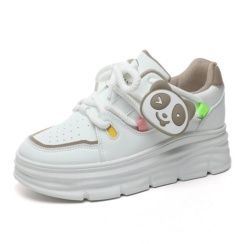 Damen Plateausneaker Komfortabel Trendy Sneaker Damenschuhe
