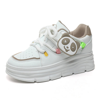 Damen Plateausneaker Komfortabel Trendy Sneaker Damenschuhe