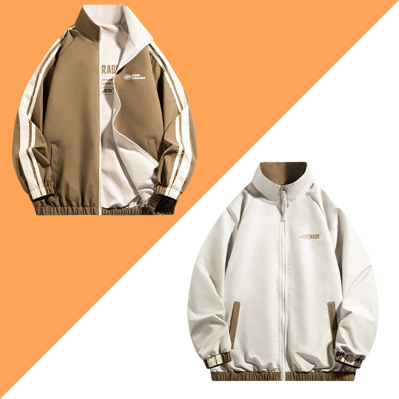 Herren Sportjacke Funktionell Mit Taschen Modern - BerlinGlamour