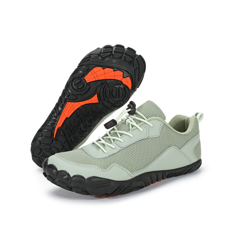 Damen Laufschuhe Atmungsaktiv Rutschfest Schnellschnürsystem