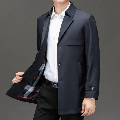 Herren Blazer Moderner Schnitt Slim Fit