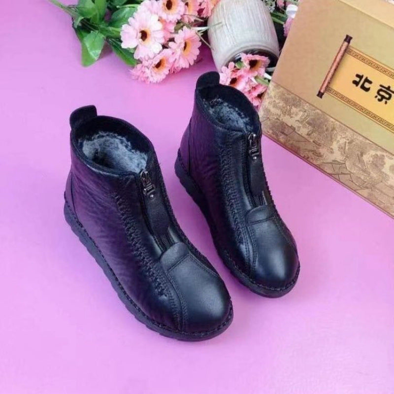 Winterstiefel Damen Warm Robust Wasserdicht