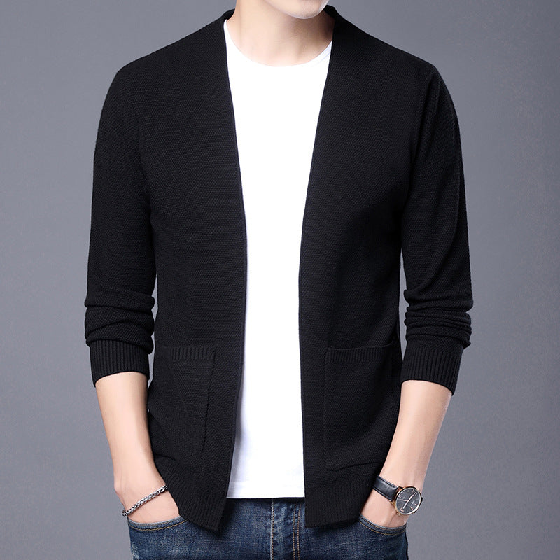Herren Strickjacke Modern Lässig Casual