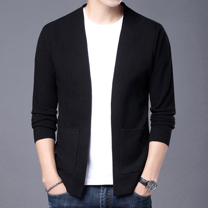 Herren Strickjacke Modern Lässig Casual