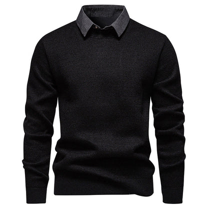 Herren Pullover Modern Kragen Hochwertig