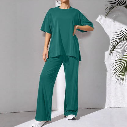 Damen Freizeit Set Weites Oberteil Bequem