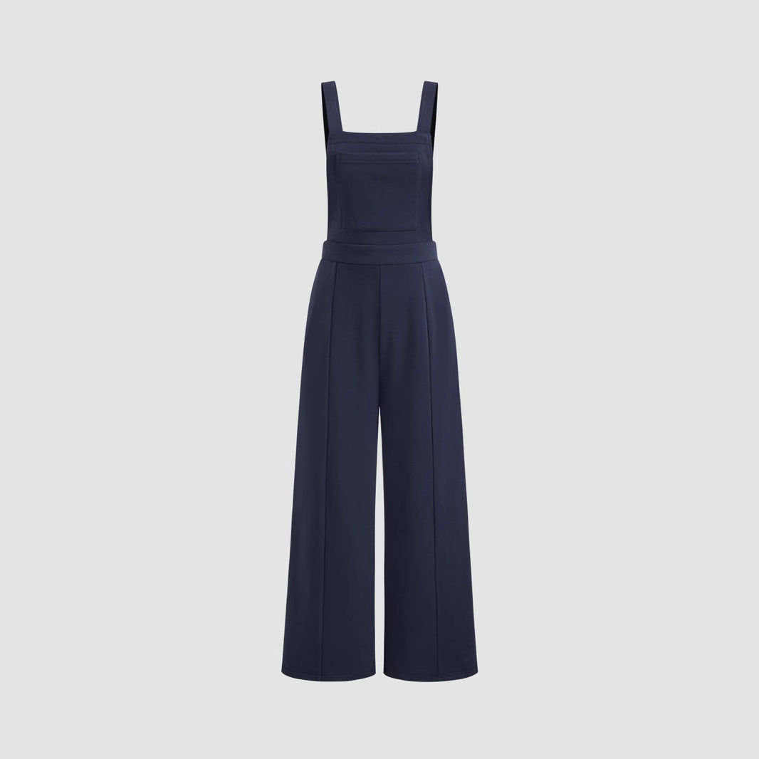 Damen Overall Weitbein mit Taschen Modern - BerlinGlamour