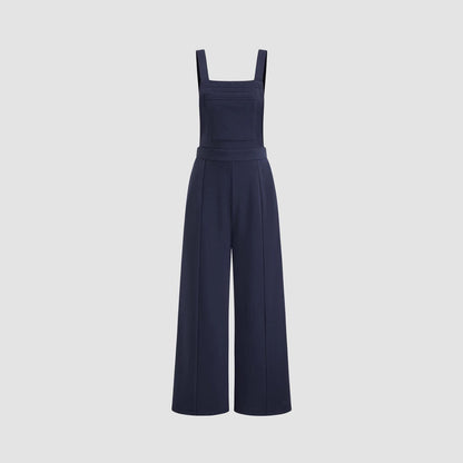 Damen Overall Weitbein mit Taschen Modern - BerlinGlamour