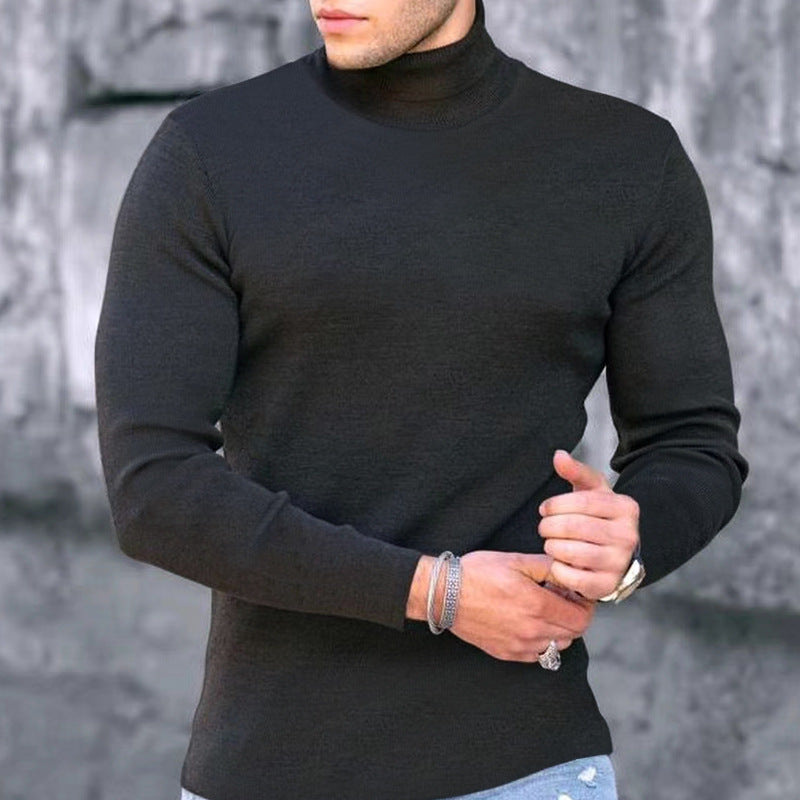 Herren Rollkragenpullover Elegantes Design Modern