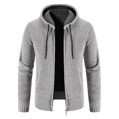Herren Kapuzenjacke Weich Innenfutter Modern Design