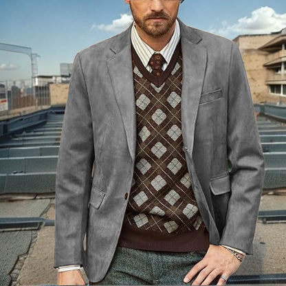 Herren Blazer Anzug Modern aus feiner Wolle