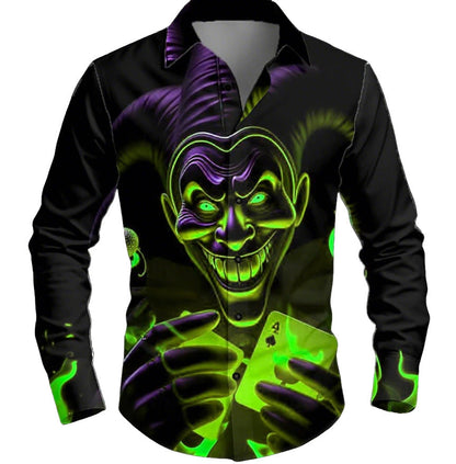 Herren Hemd mit coolem Comic Design Berlin Style