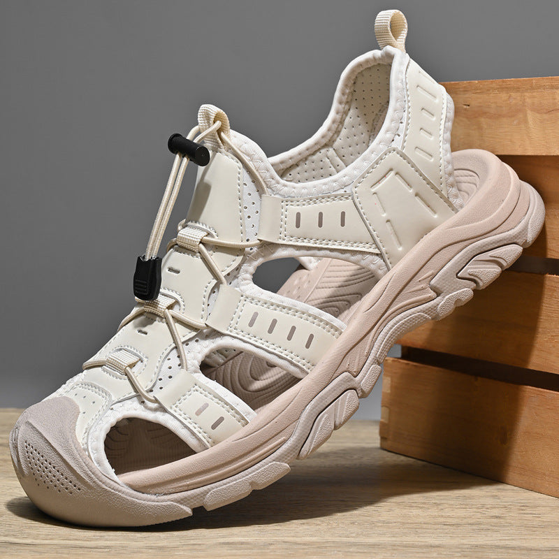 Damen Sandalen Outdoor Bequem Schnellschnürsystem
