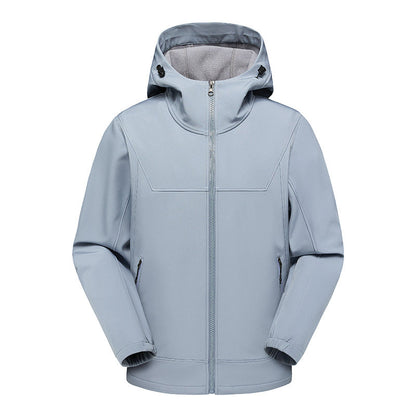 Herren Outdoor Jacke Wasserdicht Multifunktionsjacke Kapuzenjacke