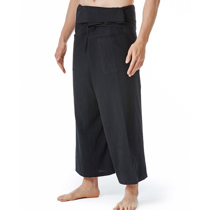 Herren Wickelhosen Modern Lässig Bequem