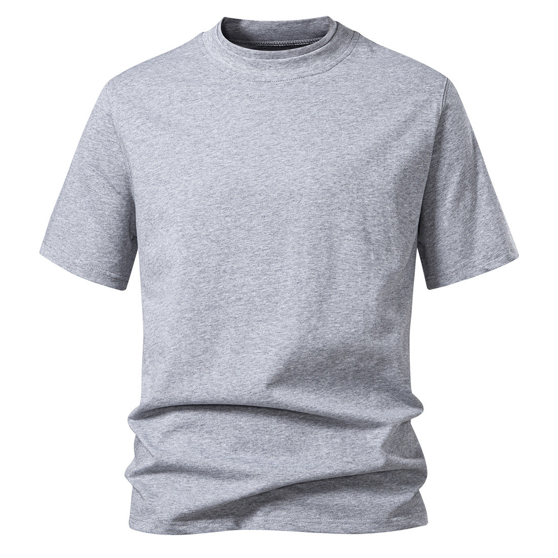 Herren Rundhals-Shirt aus Baumwolle Qualität Made