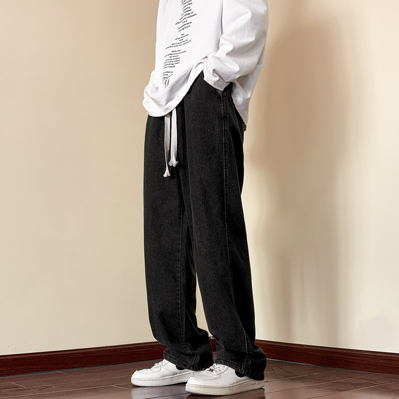 Herren Jeans Hose Bequem Elastisch Slim Fit