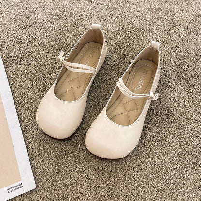 Damen Ballerinas Bequem Elegante Weiche Innensohle