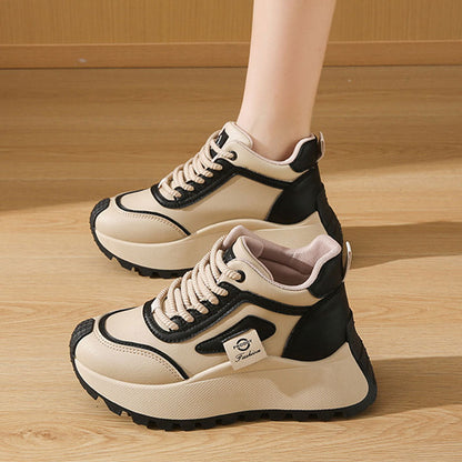 Damen Sneaker Chunky Sportlich Rutschfest Bequem - BerlinGlamour