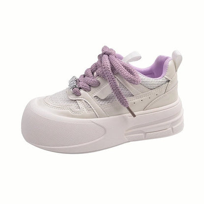 Damen Sneaker Leicht Modisch Komfort Sohle