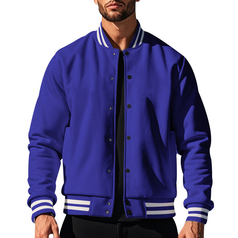 Herren Sportjacke Modern mit Kontrastfarben