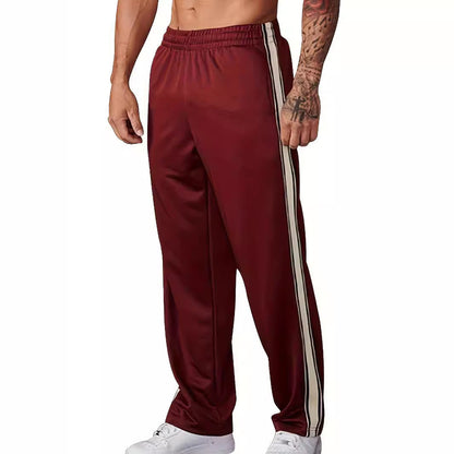 Herren Sport Hose mit Streifen Bequem Freizeit