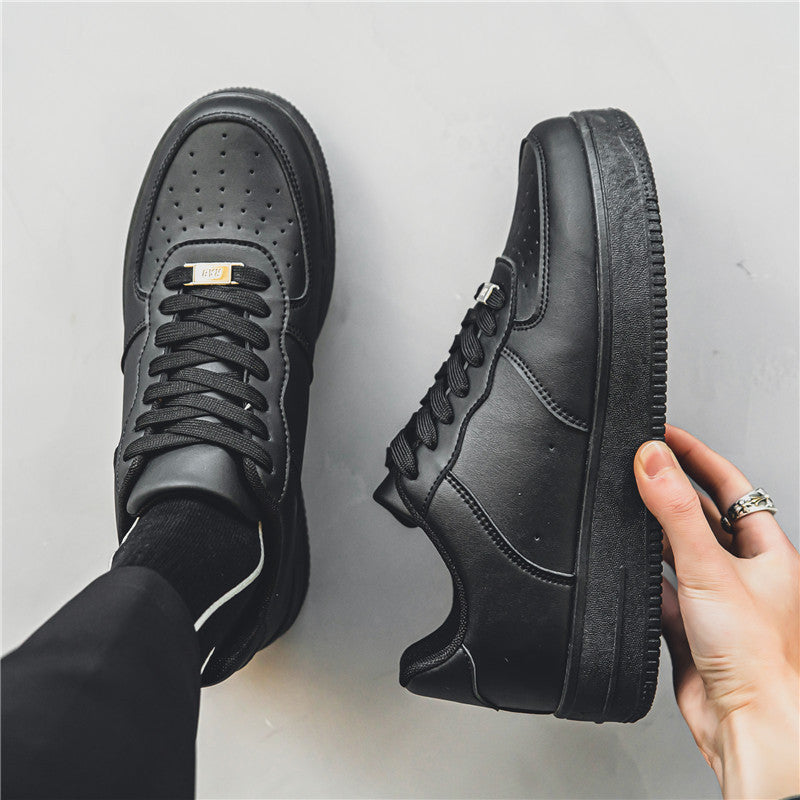Damen Sneaker Leder Klassisch Atmungsaktiv Sportlich