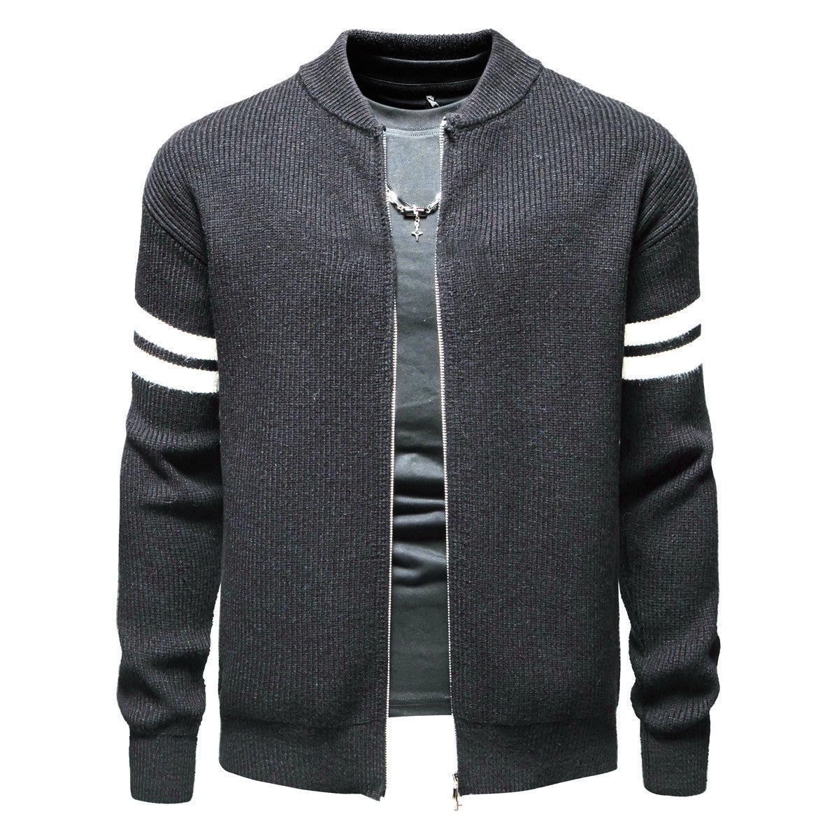 Herren Strickjacke Sportlich Bequem Warm