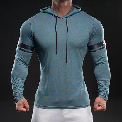 Herren Langarm-Hoodie Sportlich Trendig Berlin