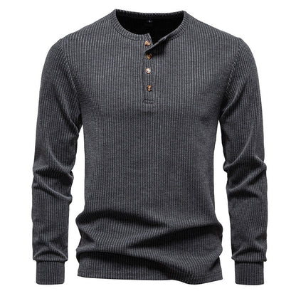 Herren Langarmshirt Streifenmuster Modern Berlin
