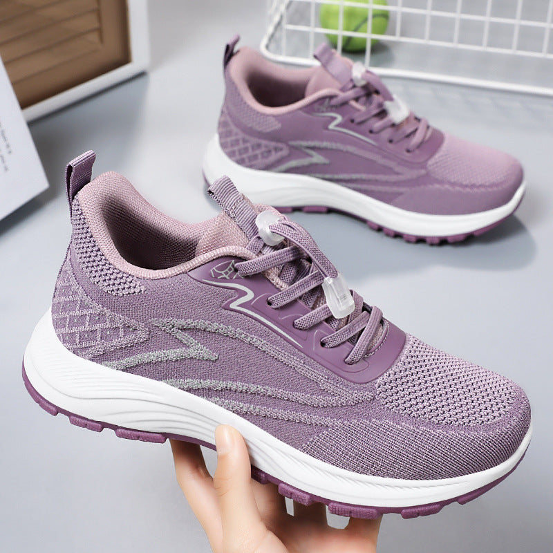 Damen Sneaker Sport Fitness Atmungsaktiv Laufschuhe - BerlinGlamour