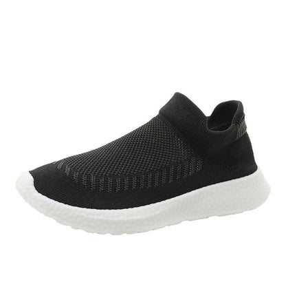 Damen Sneaker Atmungsaktiv Slip-On Schuhe Bequem - BerlinGlamour