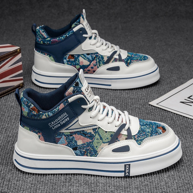 Damen Sport-Sneaker High-Top atmungsaktiv mit Dämpfung - BerlinGlamour