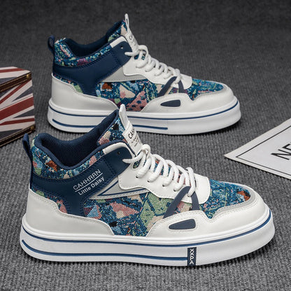 Damen Sport-Sneaker High-Top atmungsaktiv mit Dämpfung - BerlinGlamour