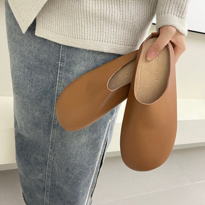 Damen Pantoletten Weich Bequem Heidi Stil