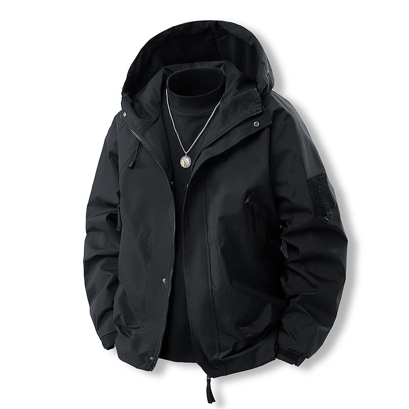 Herren Outdoorjacke Wasserabweisend Funktionell